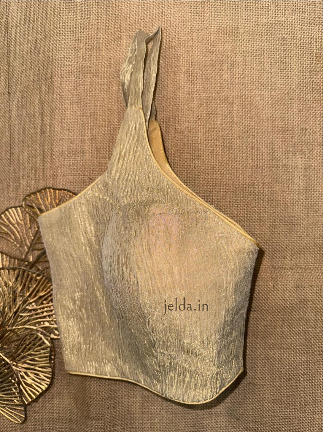 Premium Plain Sleeveless v neck with noodles straps Blouses – Silk Fabric