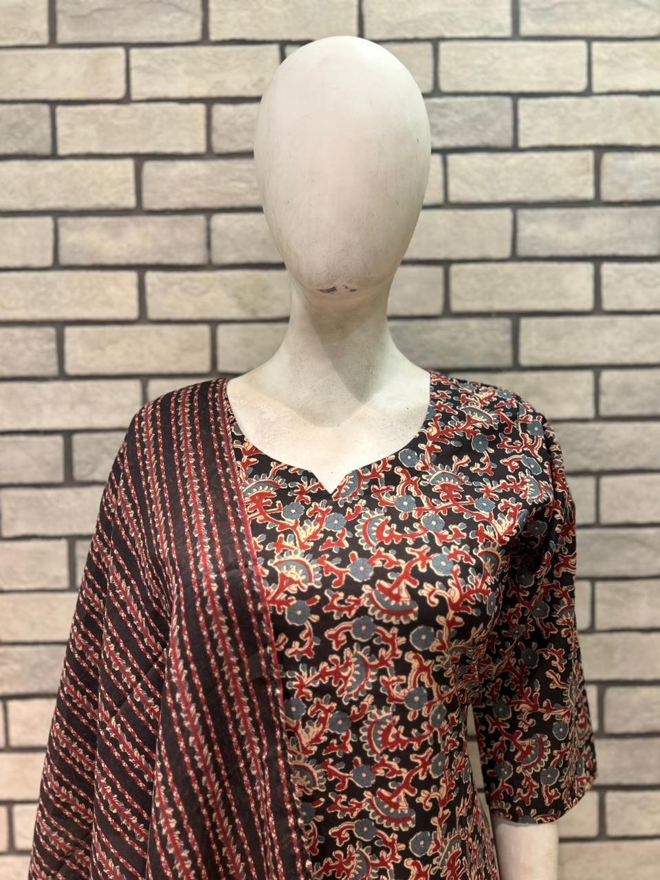Cotton printed salwar suit