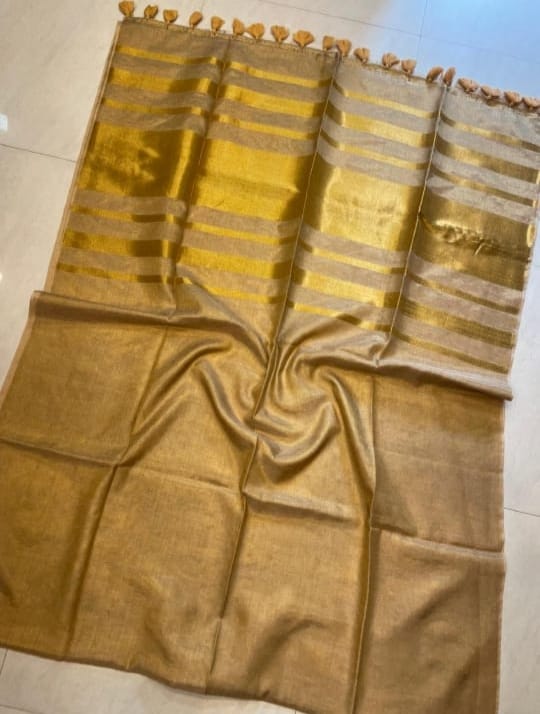 Pure Tissue by Linen saree