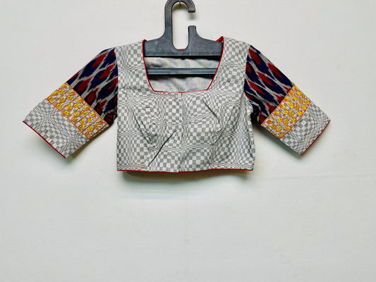 Handloom embroidered designer blouses