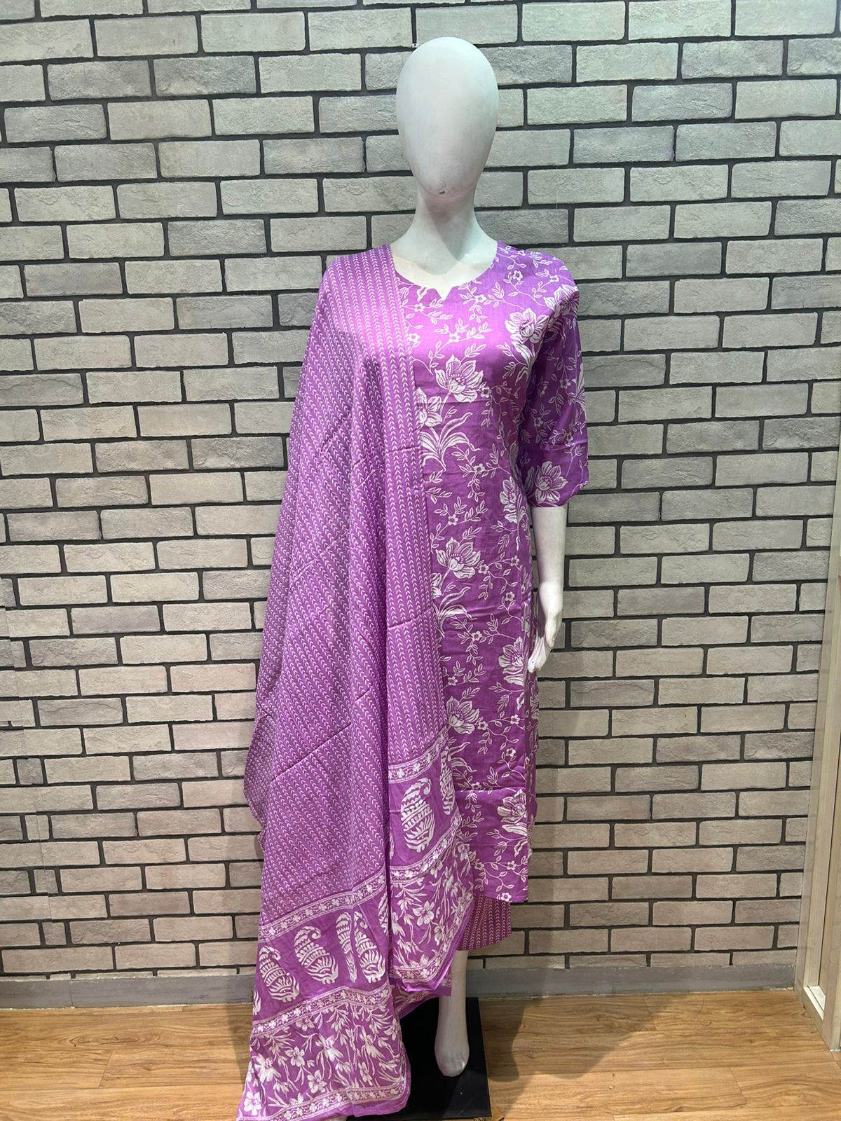 Cotton salwar suit
