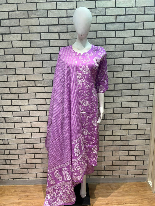 Cotton salwar suit