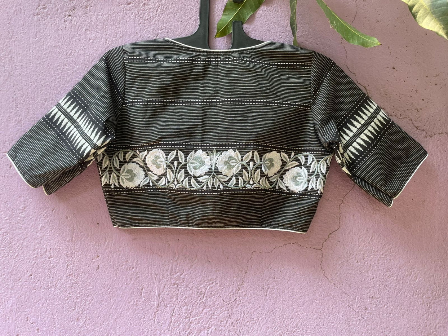 Handloom embroidered designer blouses
