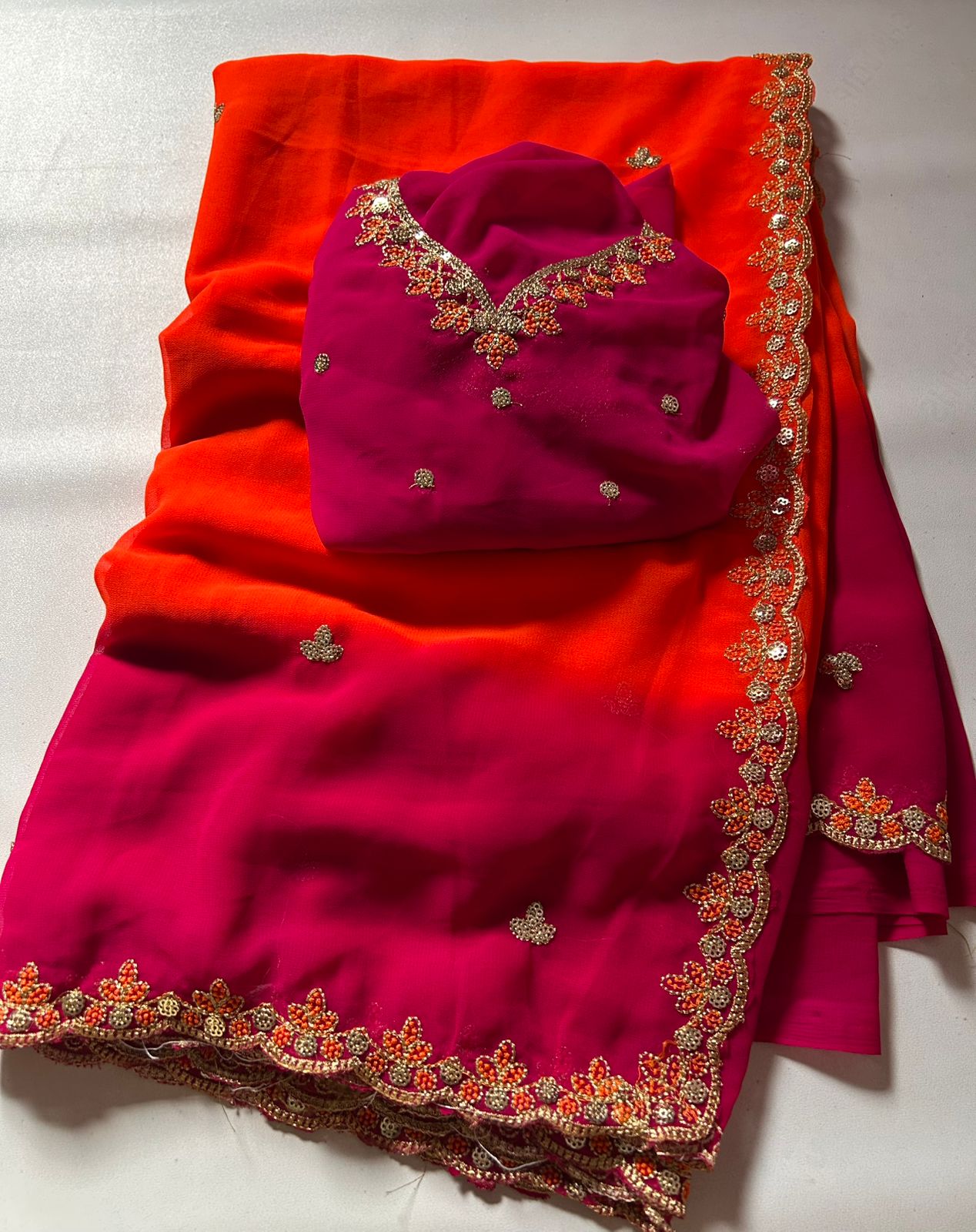 Soft Water Silk Fabric Saree
