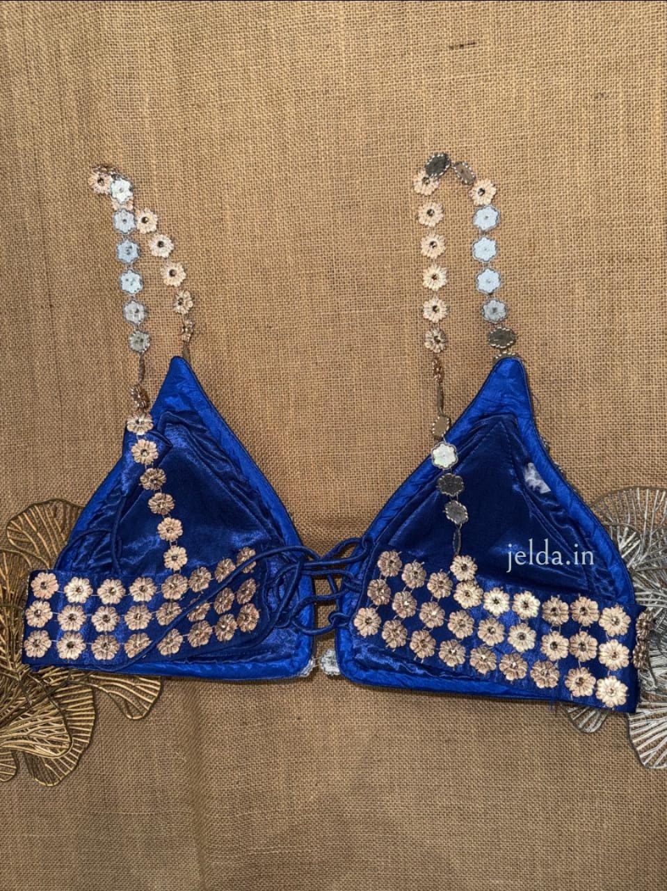 Designer Handcrafted Partywear Blouses – Triangle Cut