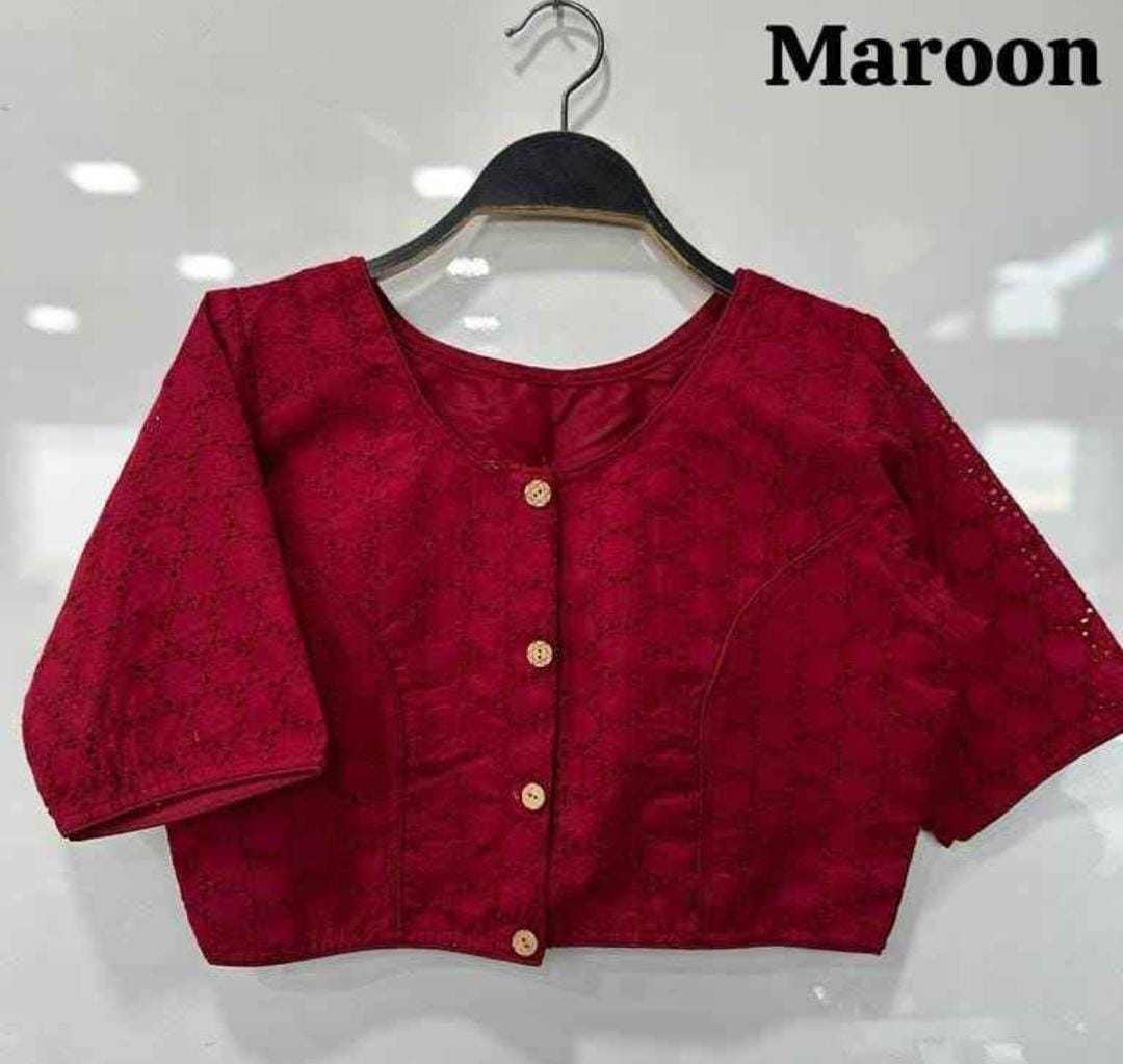 Button Hakoba - Premium Readymade Blouse