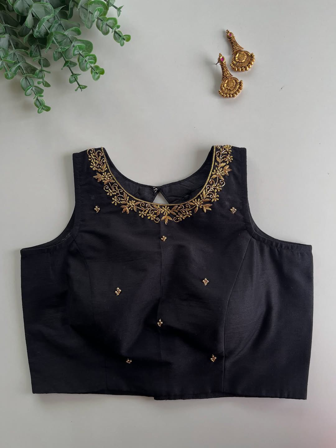 Beautiful Handwork All Over - Premium Readymade Blouse