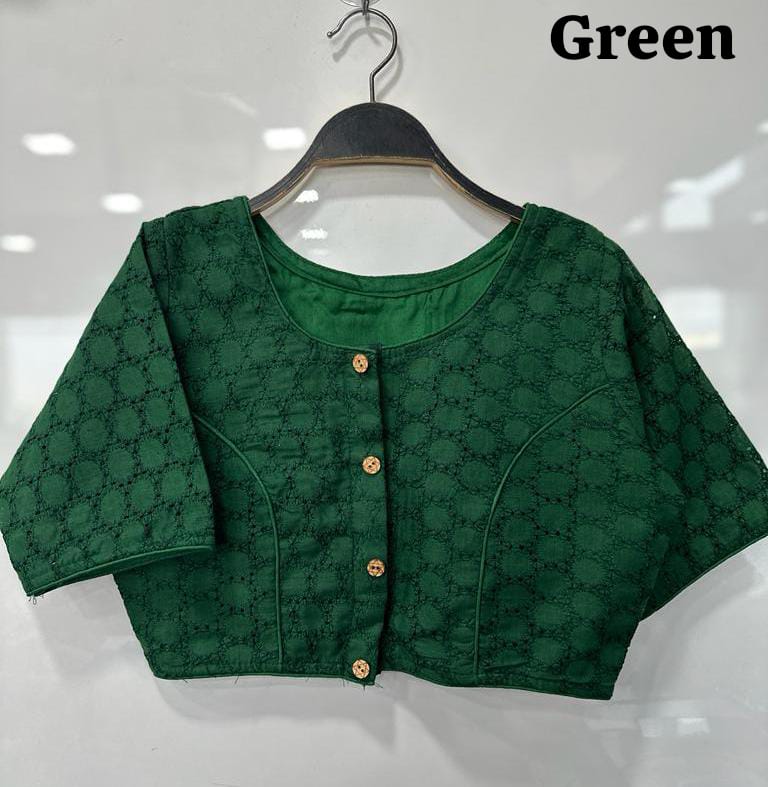 Button Hakoba - Premium Readymade Blouse