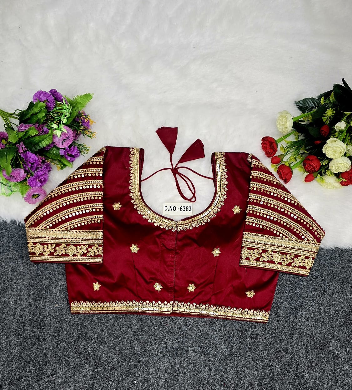 Party wear handwork ready made blouse