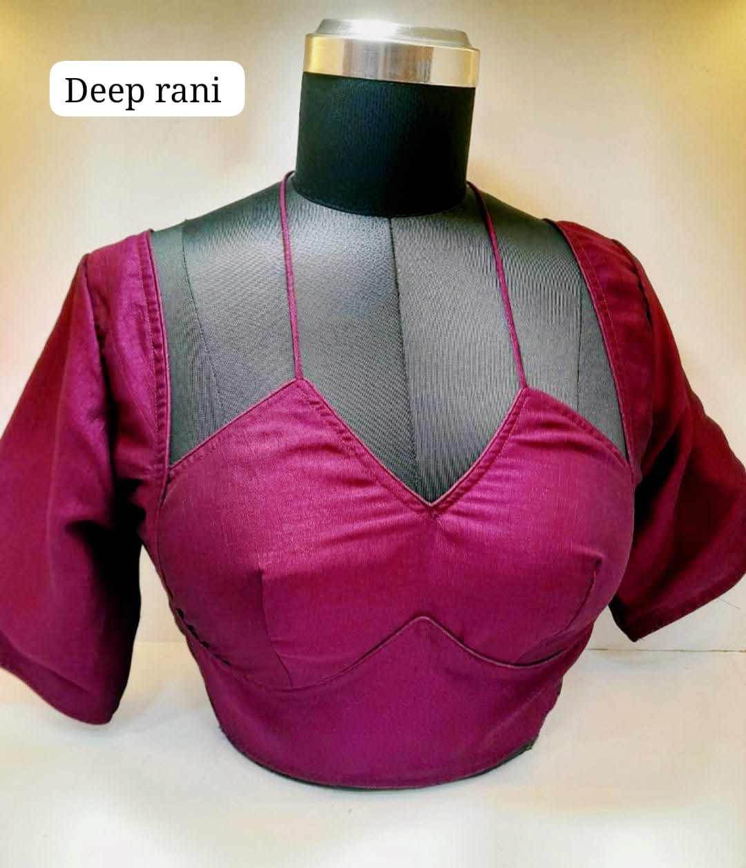 Silk masaba cut ready made blouses