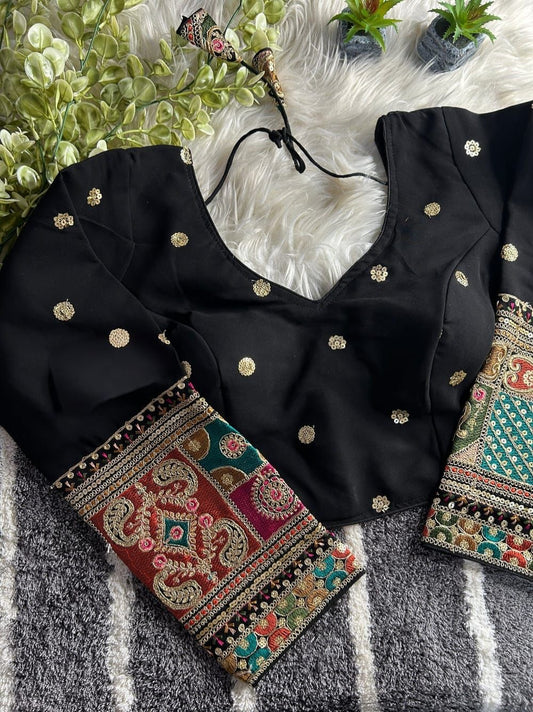 Pure Georgette Viscose ready made blouses