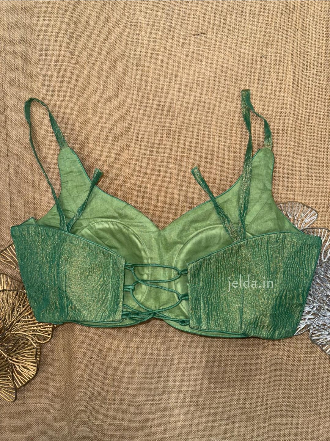 Premium Plain Sleeveless v neck with noodles straps Blouses – Silk Fabric