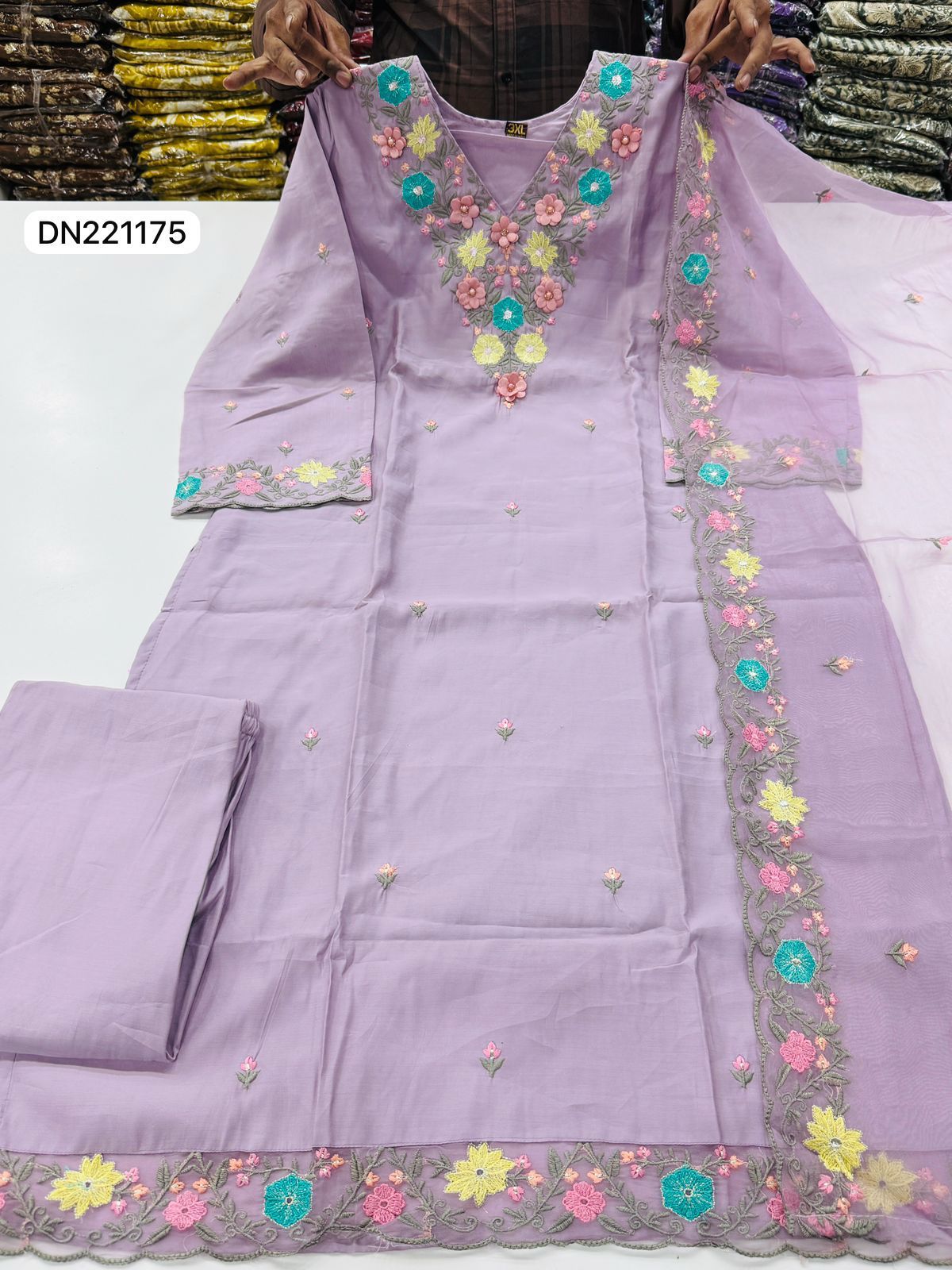 Cotton Embroidery salwar suit