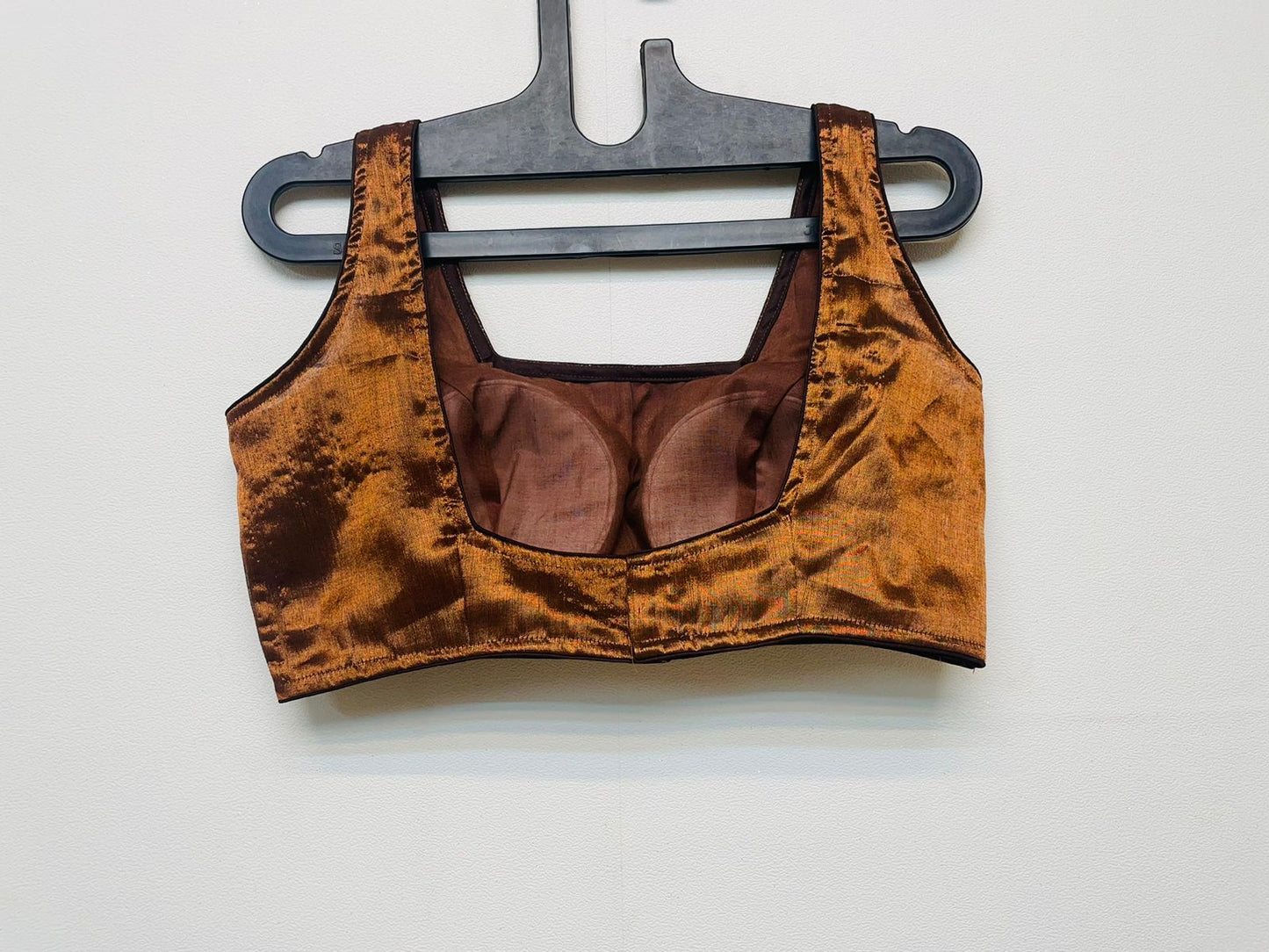 Satin Silk Sleeveless - Premium Designer Blouse