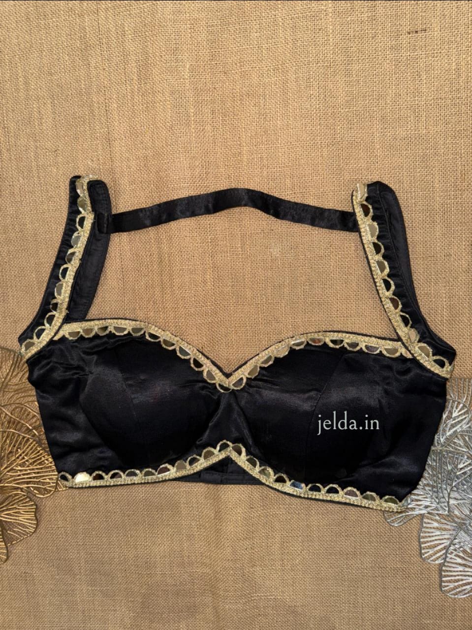 Premium Mirror Work Blouses – Modal Silk Fabric