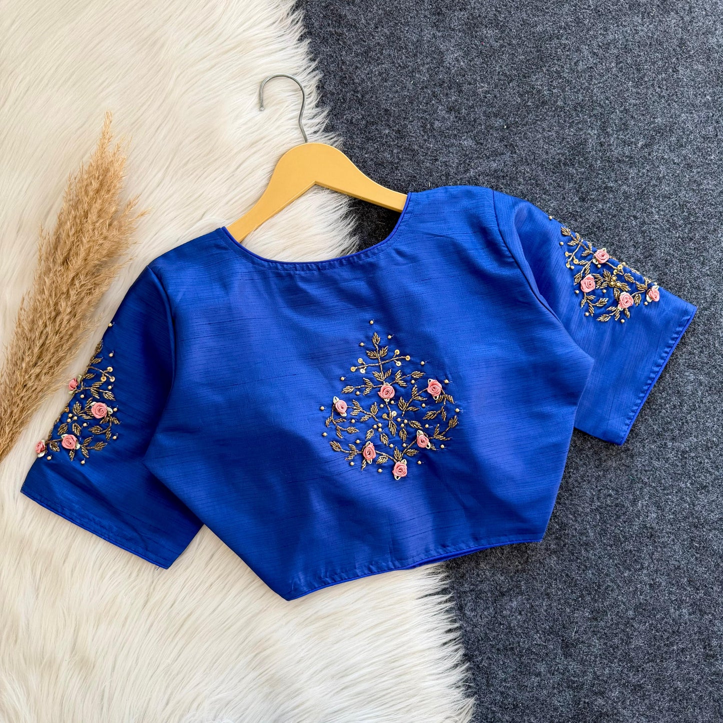 Beautiful handwork ready made blouse