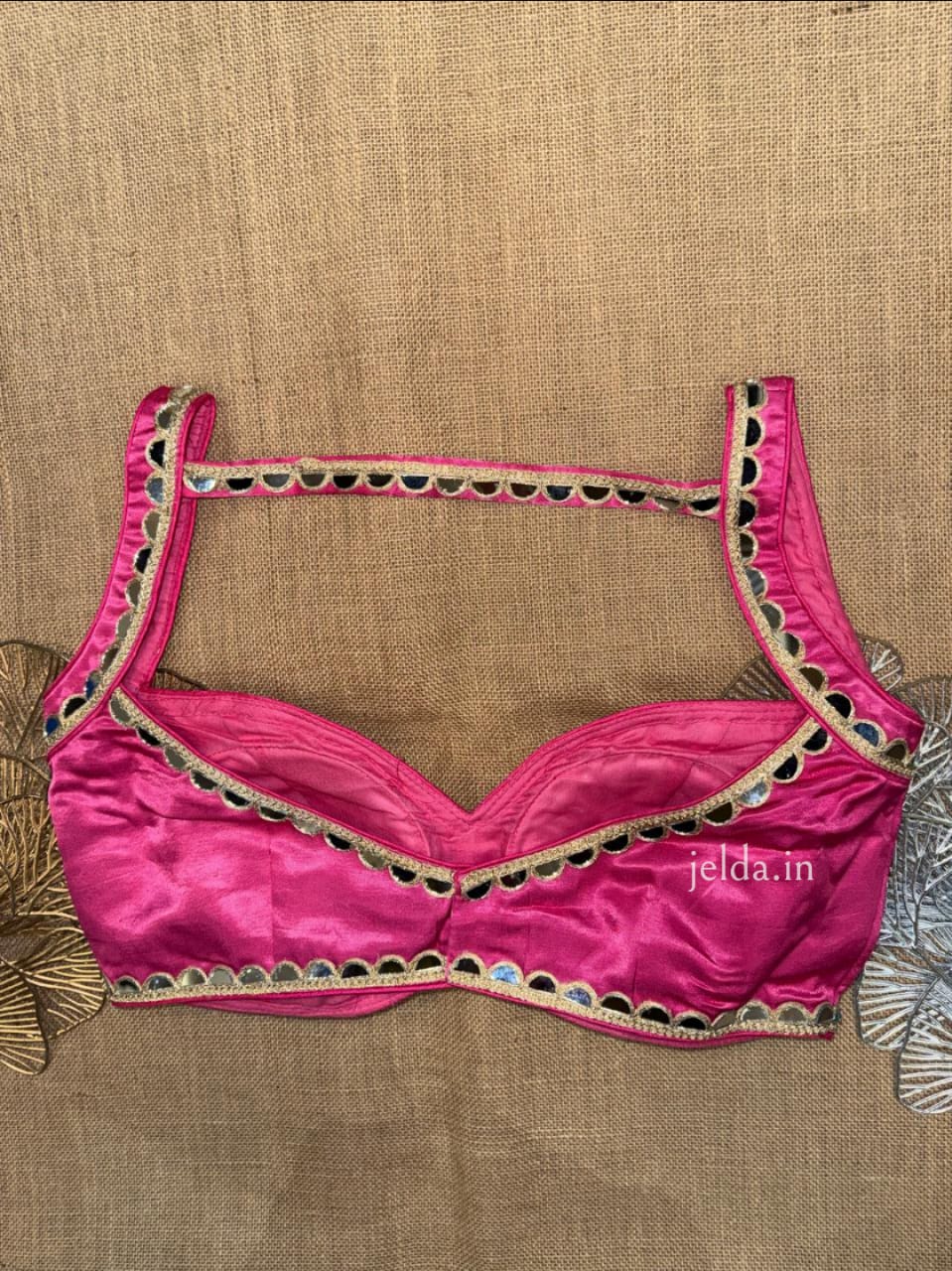 Premium Mirror Work Blouses – Modal Silk Fabric