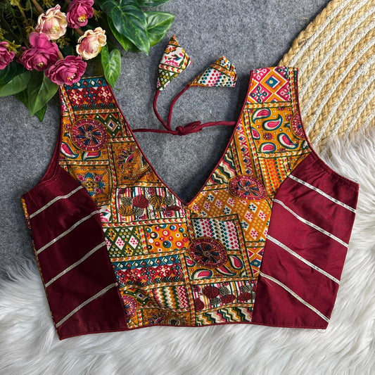 Heavy Rayon Cotton - Premium Readymade Blouse