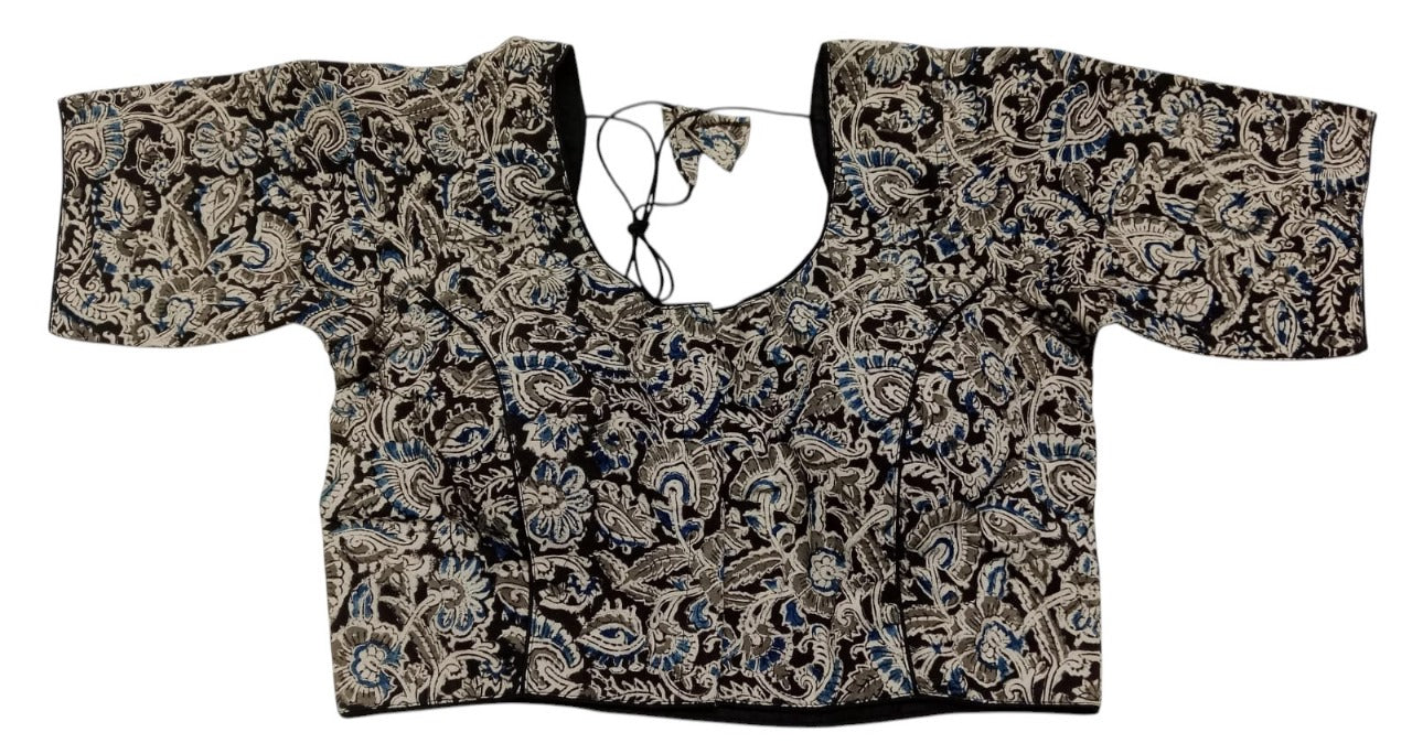 Kalamkari Pure Cotton ready made blouse