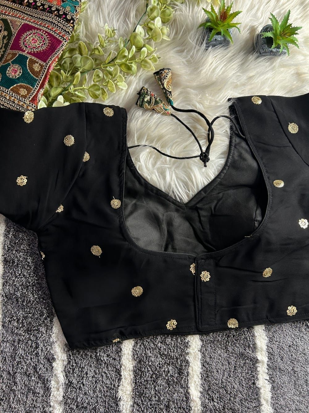 Pure Georgette Viscose ready made blouses
