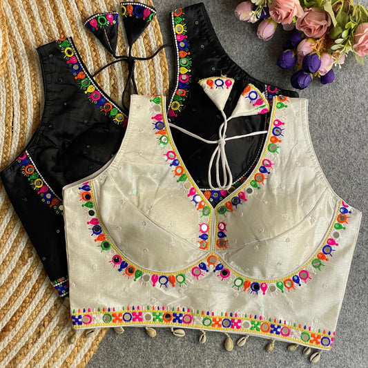 Heavy silk ready made blouses