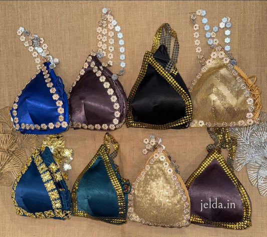 Designer Handcrafted Partywear Blouses – Triangle Cut
