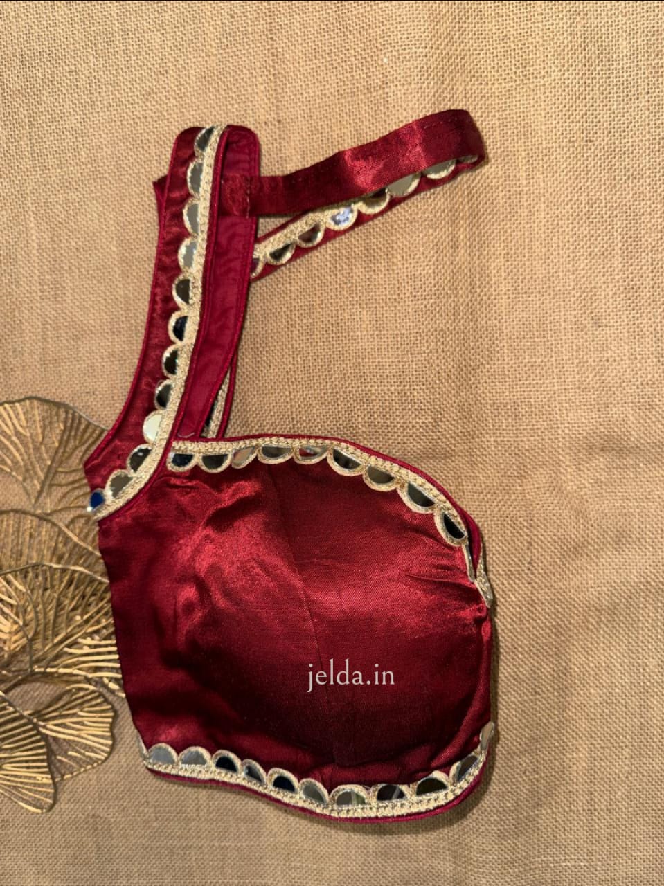 Premium Mirror Work Blouses – Modal Silk Fabric