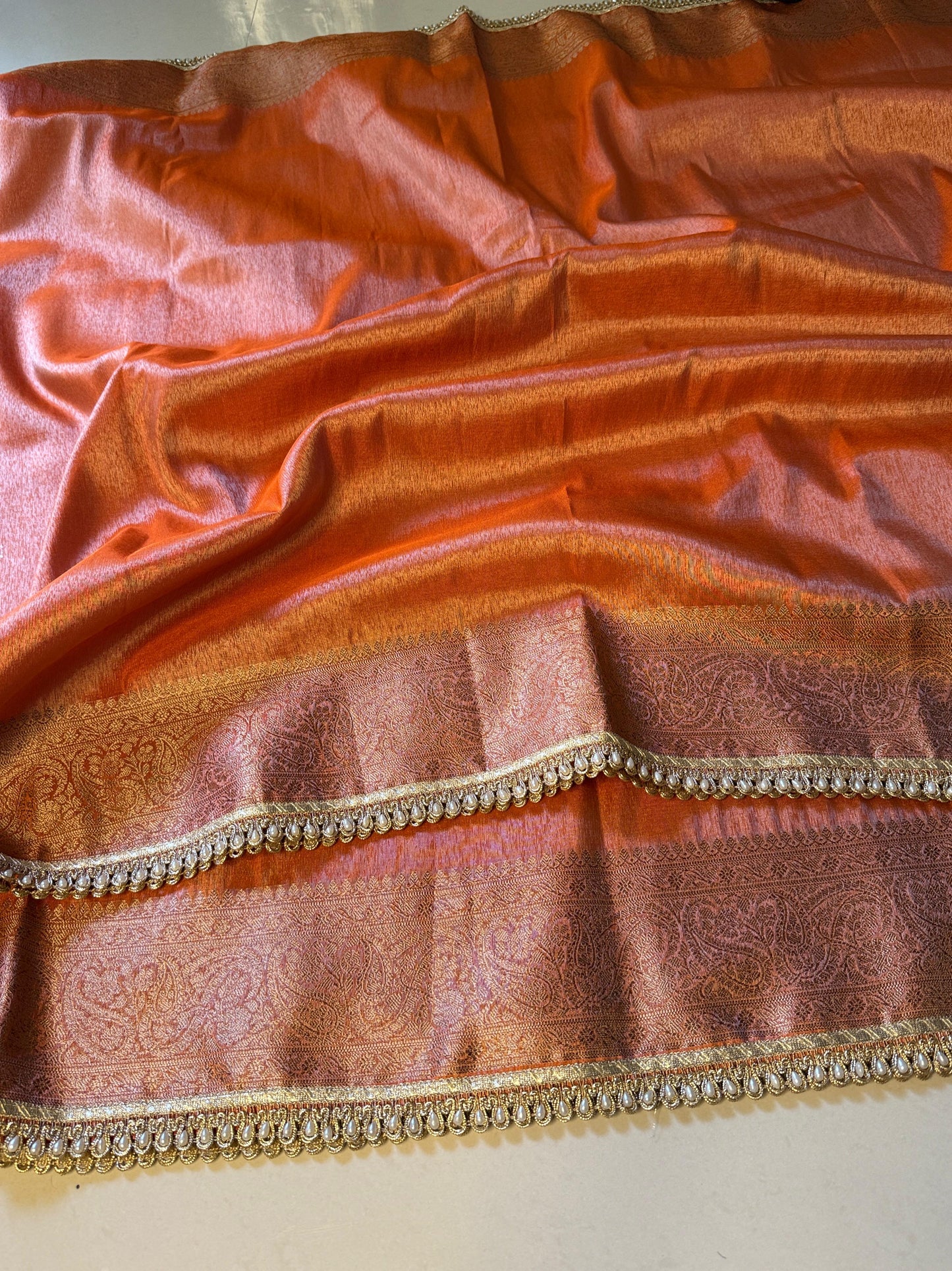 Banarasi Katan Tissue Soft Silk Saree