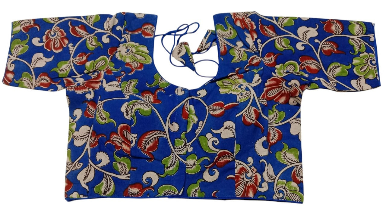 Kalamkari pure cotton ready made blouse
