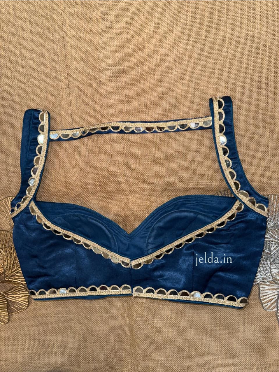 Premium Mirror Work Blouses – Modal Silk Fabric