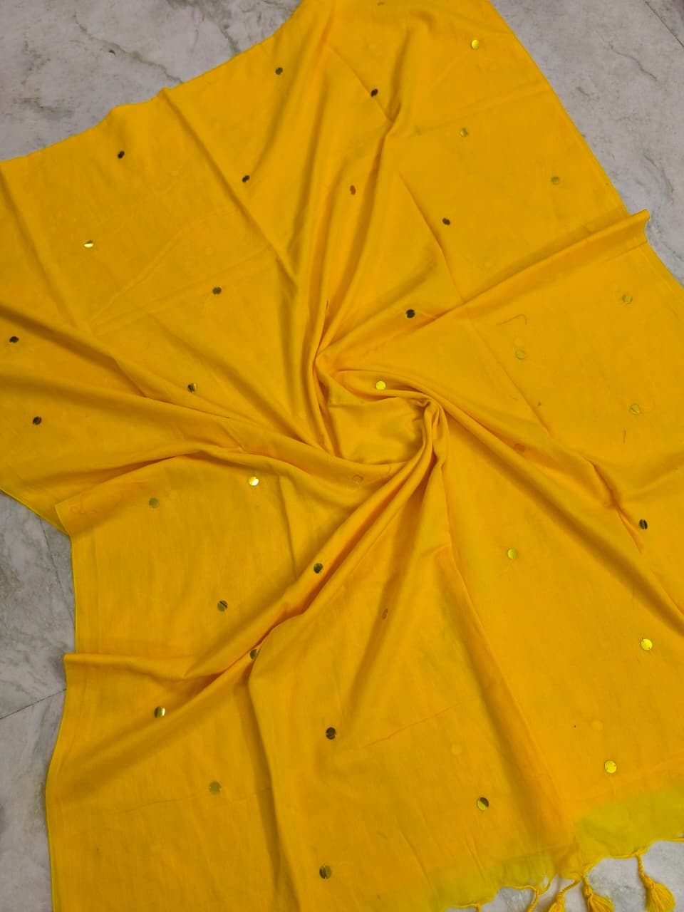 Pure mul cotton by cotton saree
