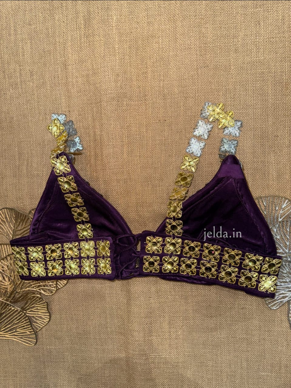 Designer Handcrafted Partywear Blouses – Triangle Cut