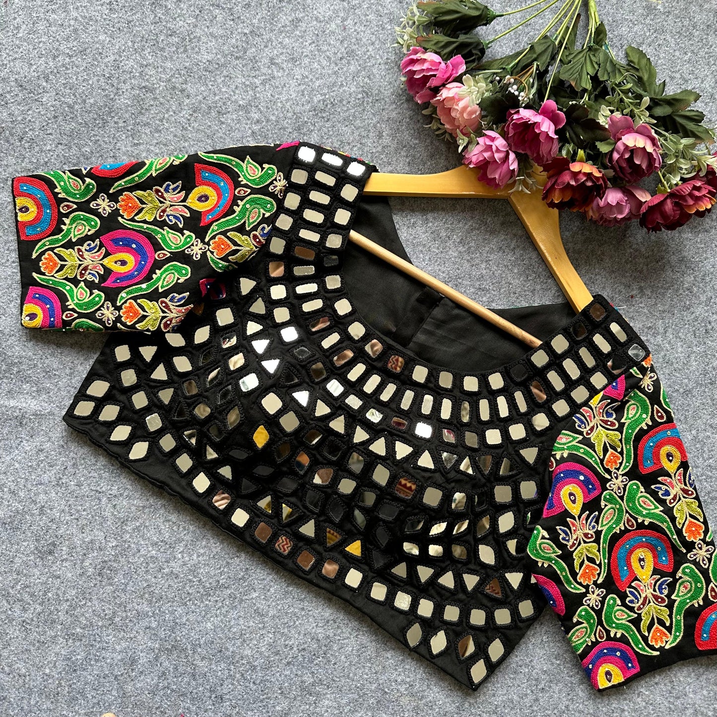A Beauty Of Handwork All Over - Premium Readymade Blouse