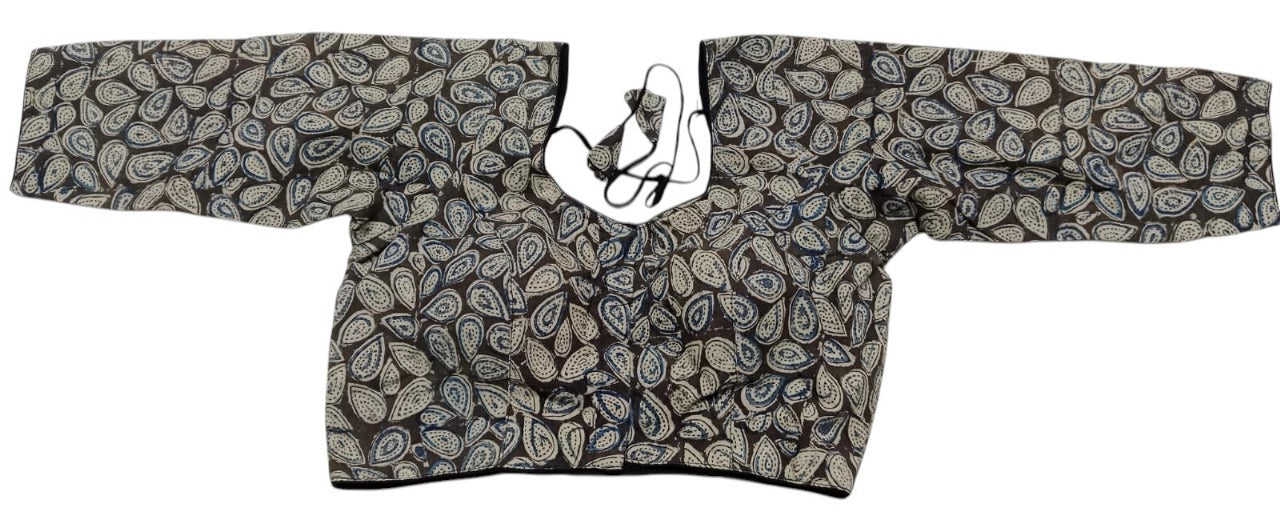 Kalamkari pure cotton ready made blouse