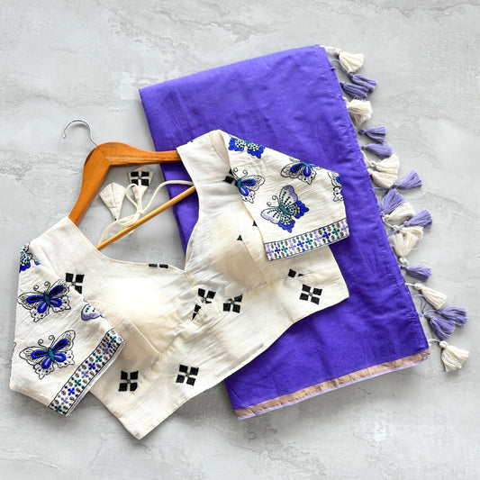 Mulmul chanderi saree