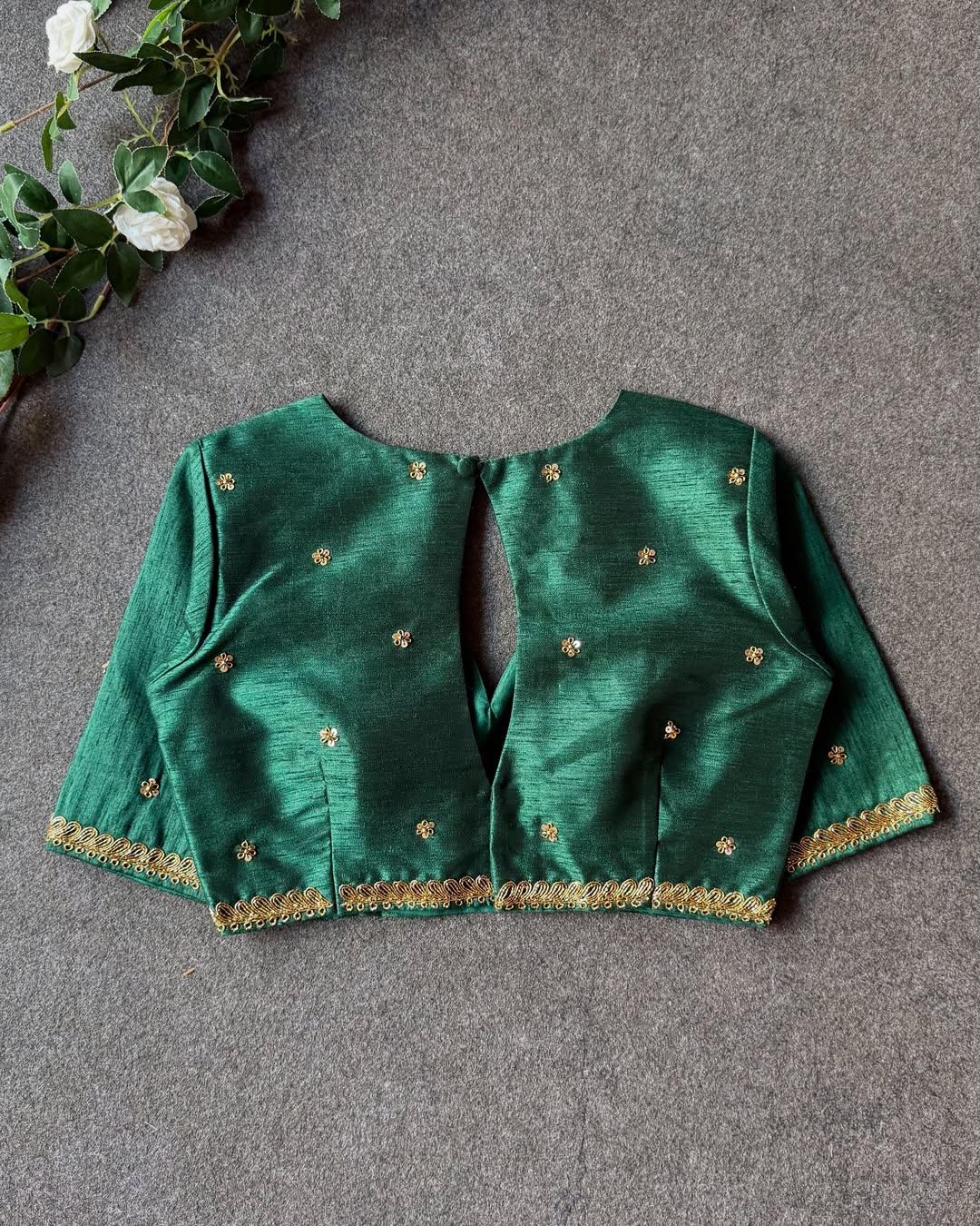 Beautiful handwork all over ready made blouses