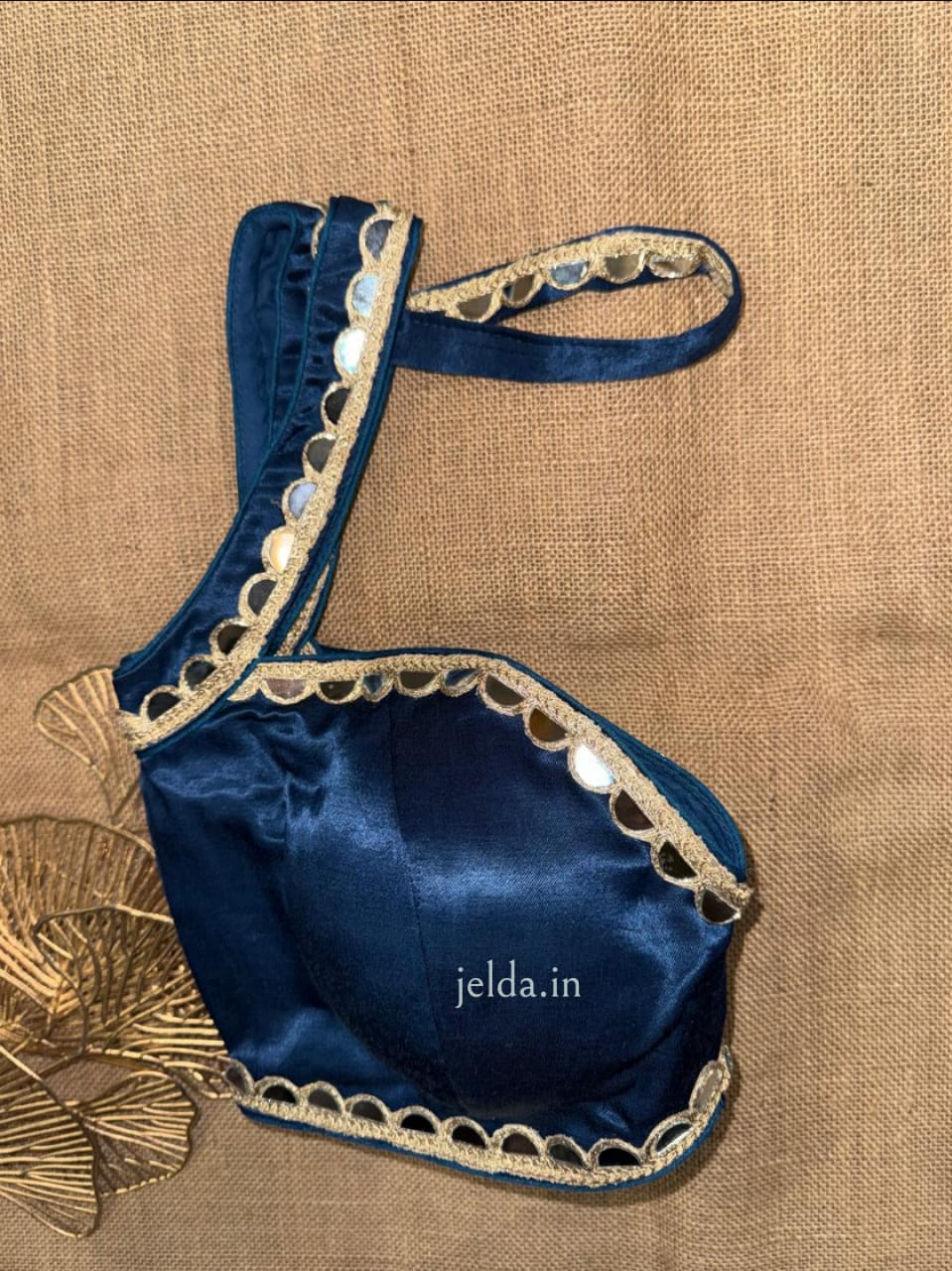 Premium Mirror Work Blouses – Modal Silk Fabric
