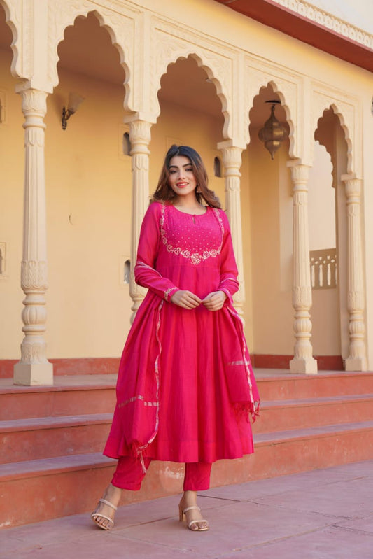 Anarkali salwar suit