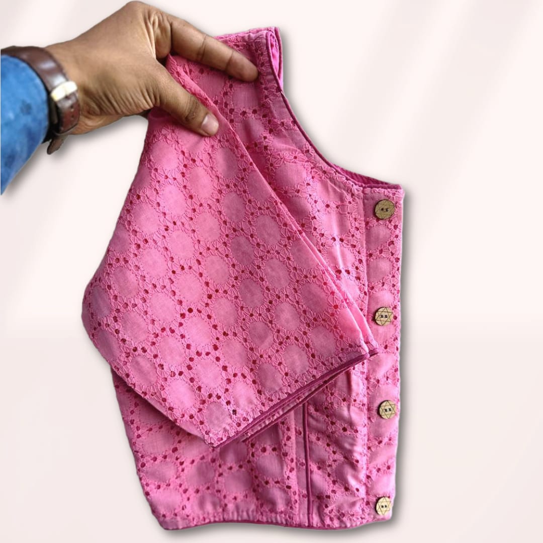 Button Hakoba - Premium Readymade Blouse