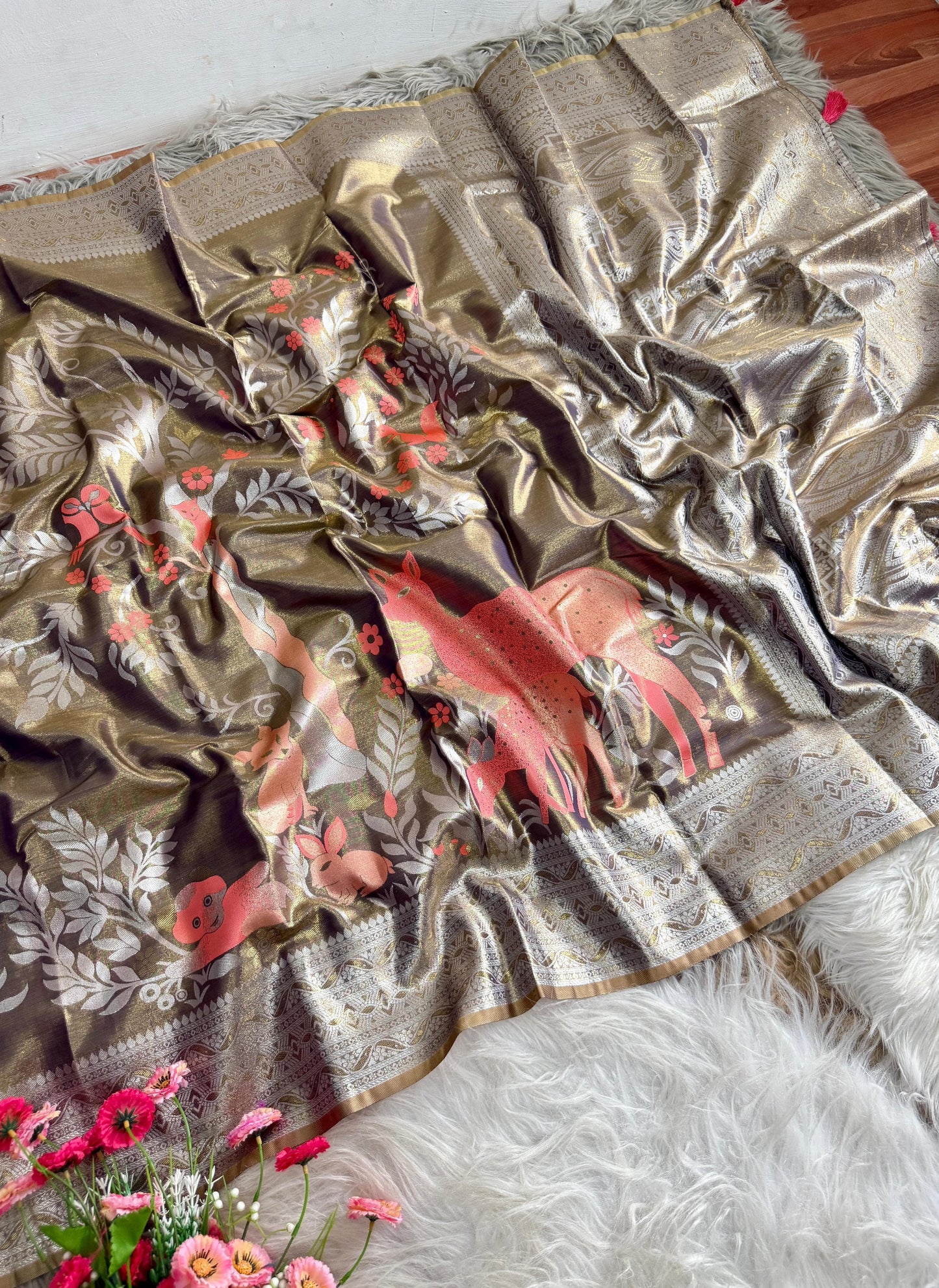 Pure Tissue Silk Saree