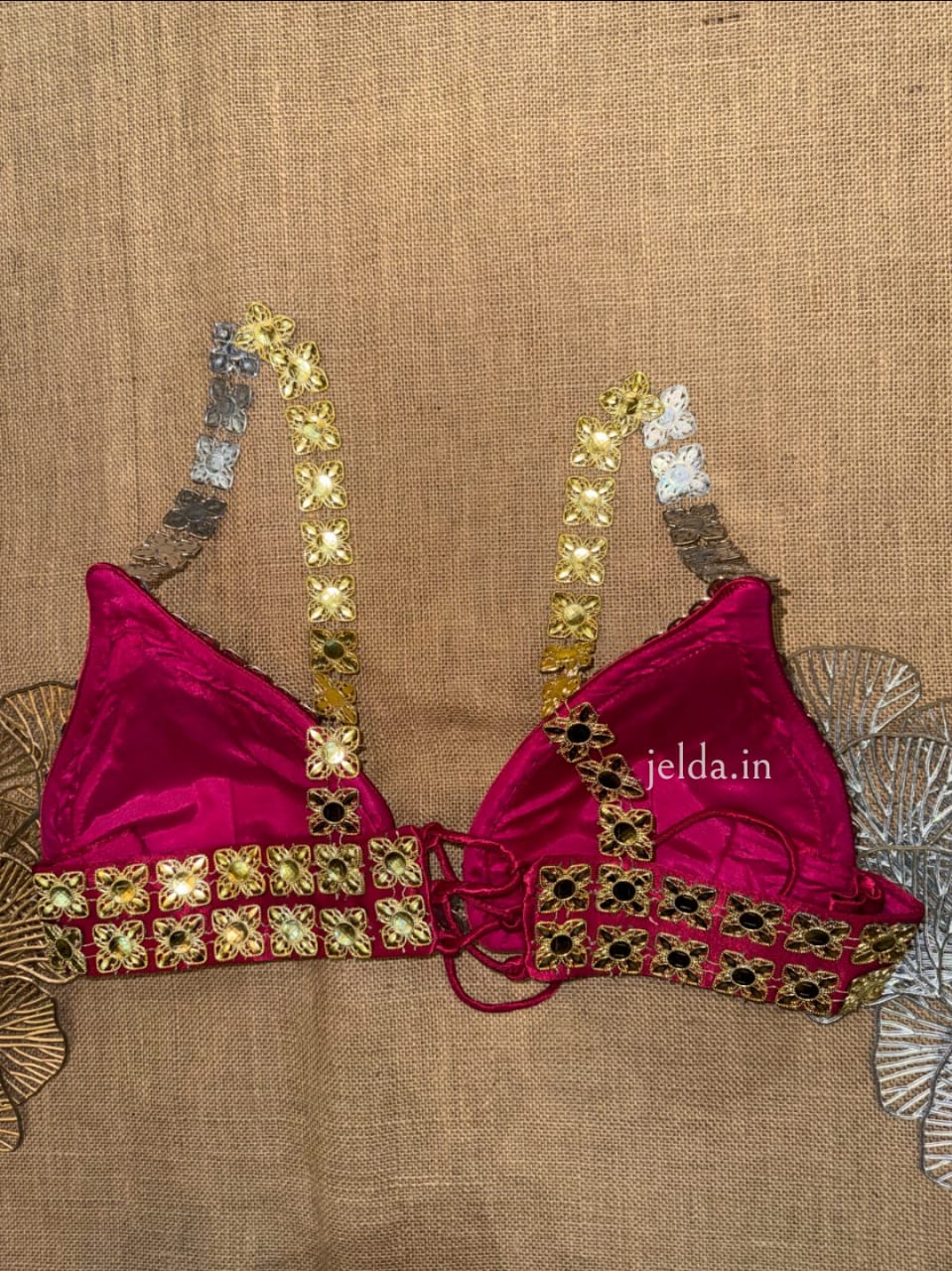 Designer Handcrafted Partywear Blouses – Triangle Cut