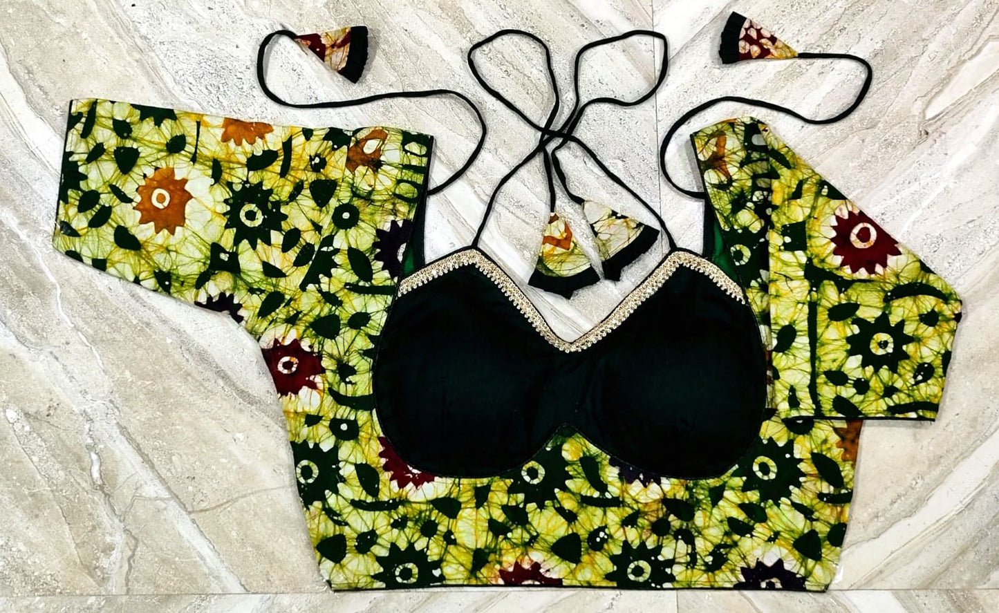 Batik masaba ready made blouse