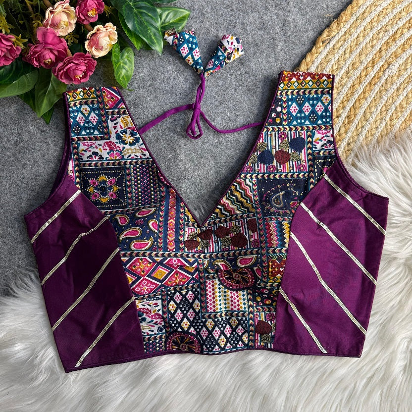 Heavy Rayon Cotton - Premium Readymade Blouse