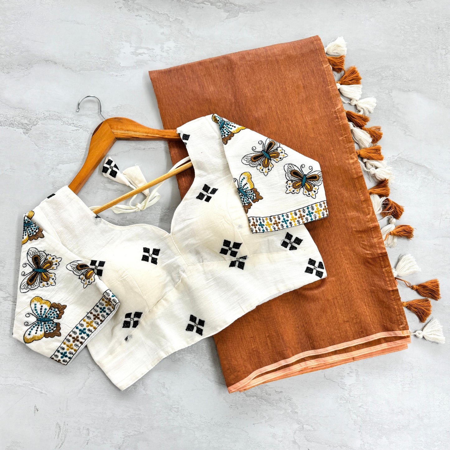 Mulmul chanderi saree
