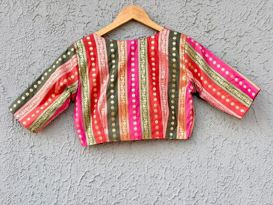 Banarasi silk designer blouse
