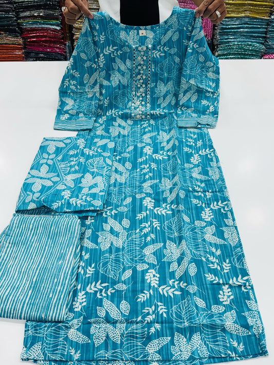 Cotton salwar suit