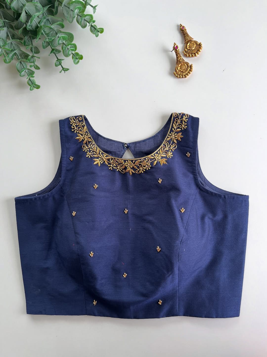 Beautiful Handwork All Over - Premium Readymade Blouse