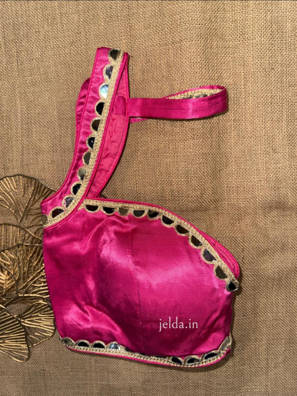 Premium Mirror Work Blouses – Modal Silk Fabric