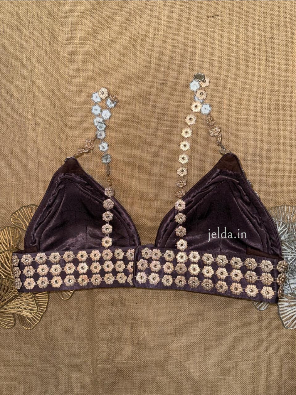 Designer Handcrafted Partywear Blouses – Triangle Cut