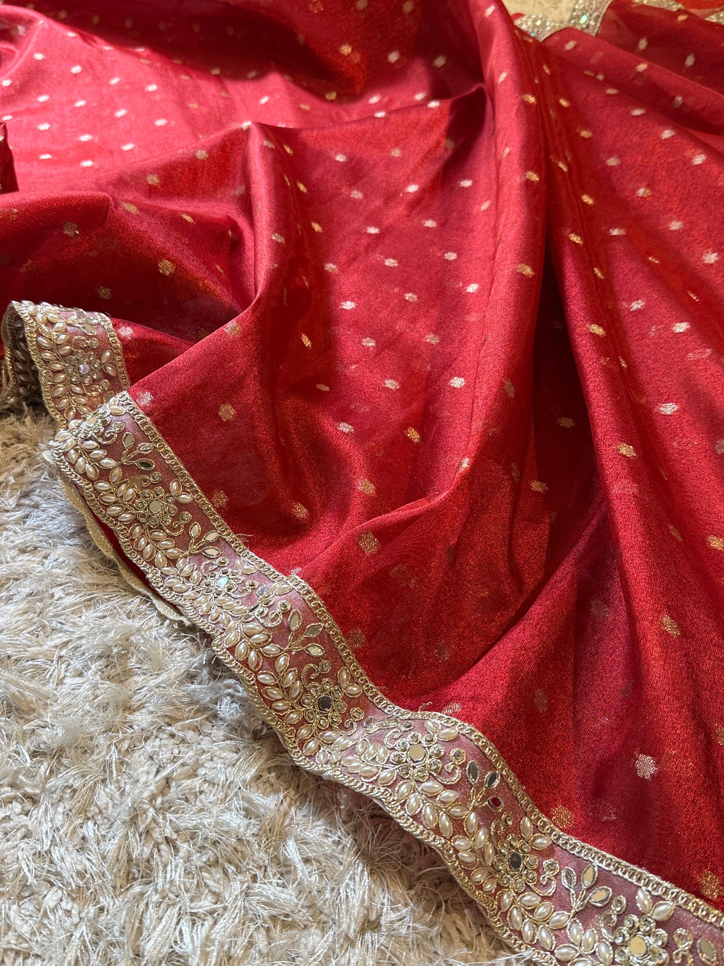 Pure Ghicha Silk Cotton Saree